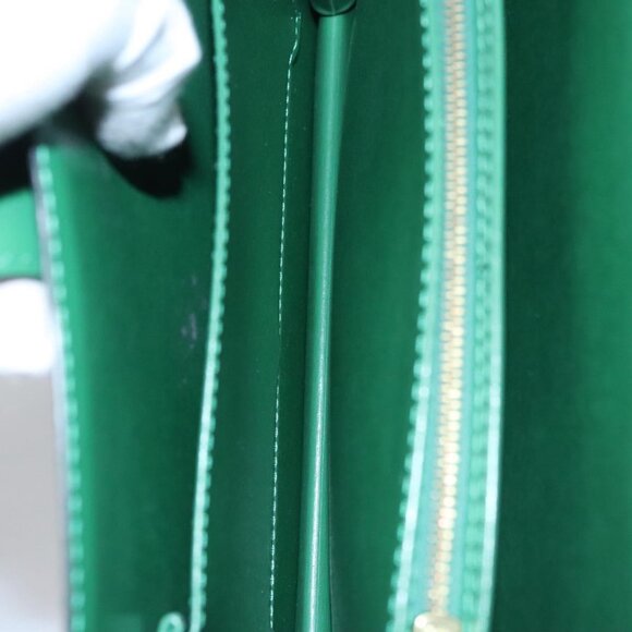 LOUIS VUITTON Epi Capuchin Shoulder Bag Green - Picture 9 of 16